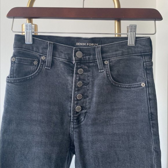 Aritzia Denim Forum High Rise Slim Jeans - Picture 1 of 3